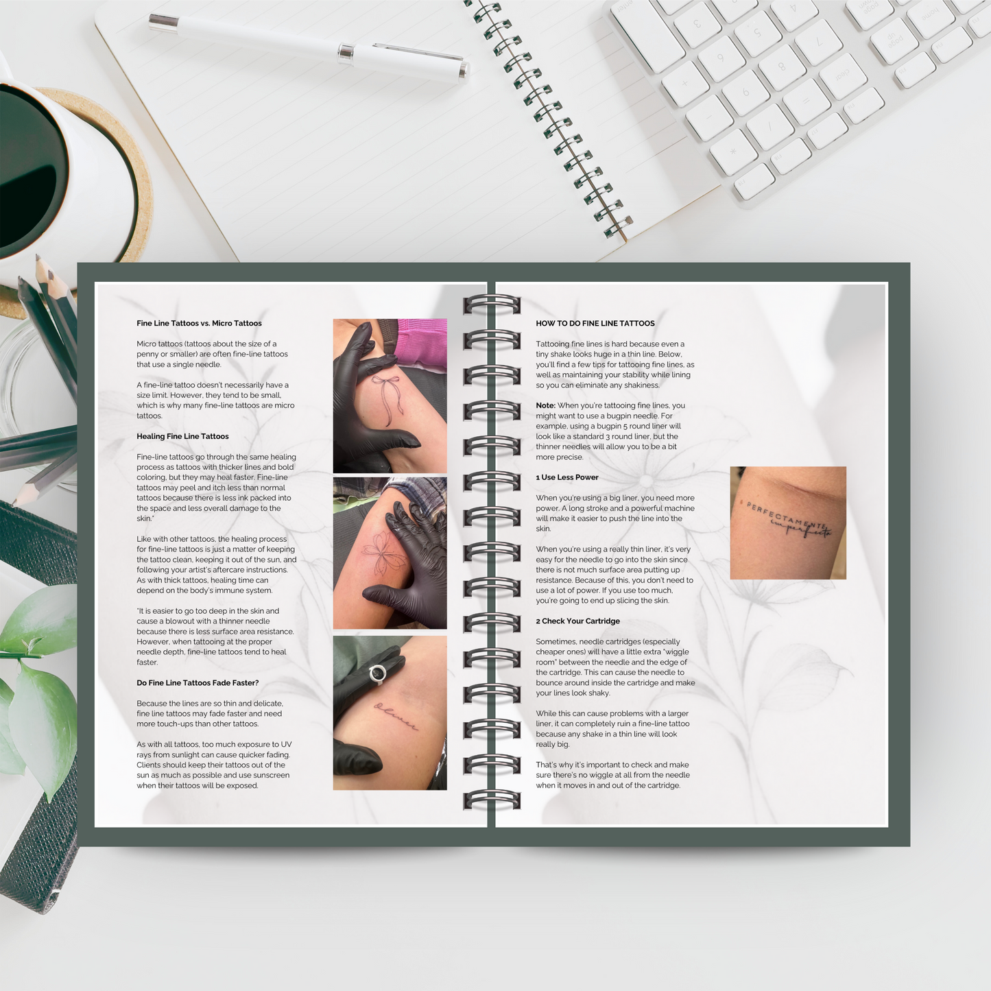 DIGITAL COPY OF Tiny Tatu | Fine-line Guide | The Knowledge (170 Page Guide)