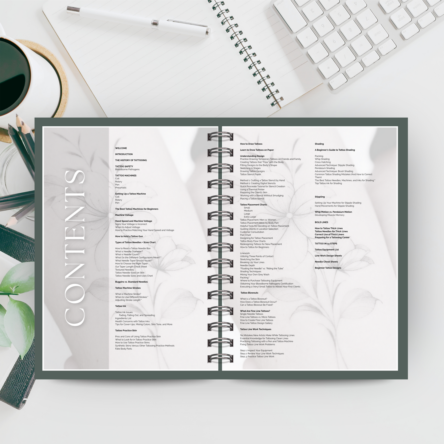 DIGITAL COPY OF Tiny Tatu | Fine-line Guide | The Knowledge (170 Page Guide)