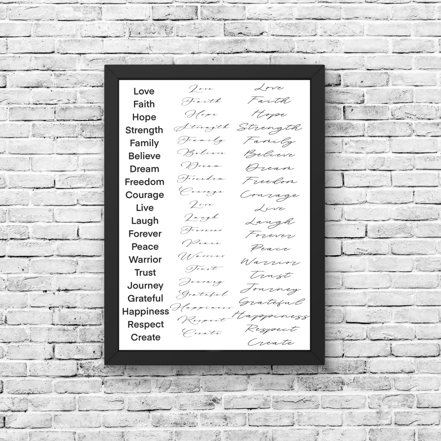 Affirmations Edition 1 | Flash Sheets Instant Download