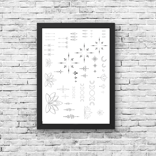 Finger | Flash Sheets Instant Download