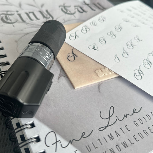 Calligraphy lettering using 1RL | Demo In Latex in Real Time